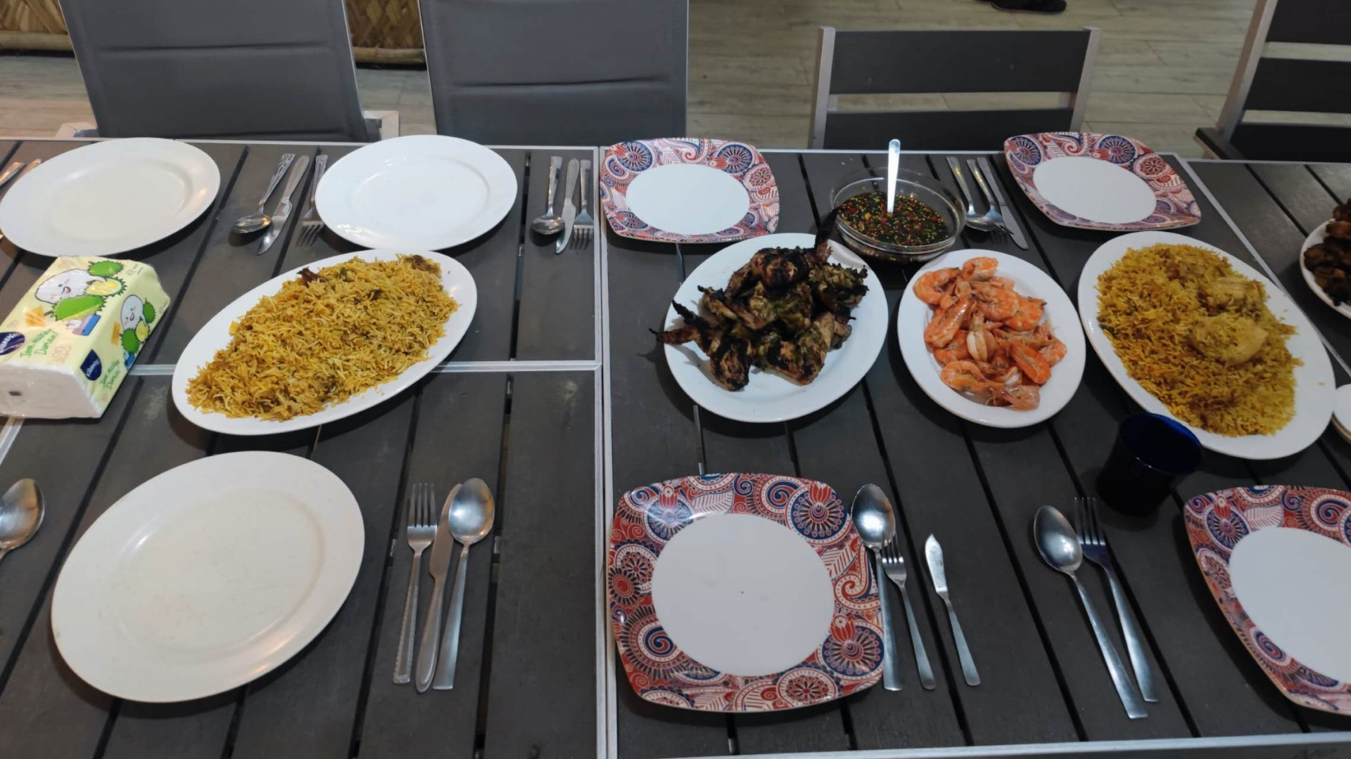 Eagle Bay Retreat Menu and Food