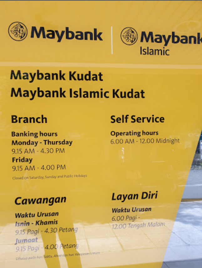 Eagle Bay Retreat Maybank Kudat ATM Sikuati